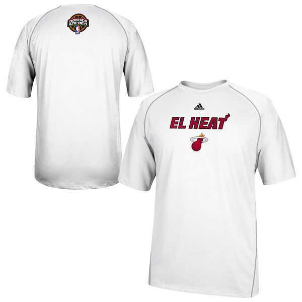 Miami Heat 2014 Noches Enebea ClimaLITE Performance WEM T-Shirt - White,We sell and wholesale Miami Heat 2014 Noches Enebea ClimaLITE Performance WEM T-Shirt - White on line form chian!